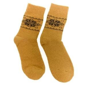 Horčicové ponožky ERDE