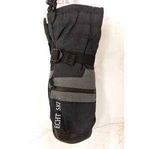 Pánske čierne lyžiarske rukavice ECHT MORZINE L-XL-2XL