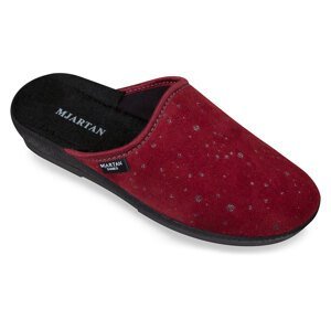 Dámske červené vzorované papuče MJARTAN LAURINKA