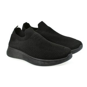 Pánske čierne SLIP-ON tenisky LUCA