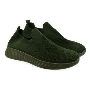 Pánske zelené SLIP-ON tenisky MATTEO