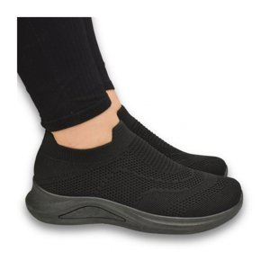 Dámske čierne SLIP-ON tenisky MARIANNA GS1