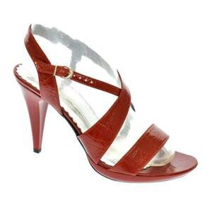 Dámske červené sandále LINS