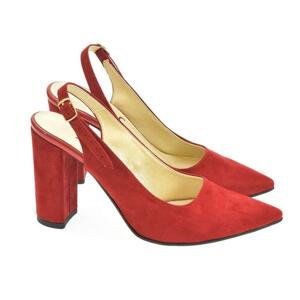 Dámske červené sandále ELISSA
