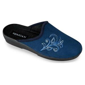 Dámske modré papuče MJARTAN CAMILIA