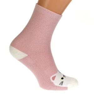 Ružové ponožky ELSIE