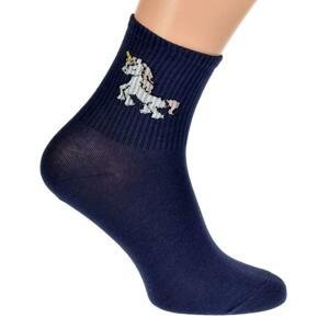 Tmavo-modré ponožky PONY