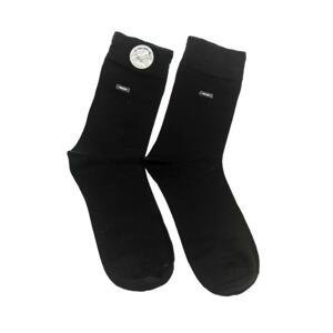 Pánske čierne bambusové ponožky