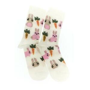 Detské biele ponožky OLIVI