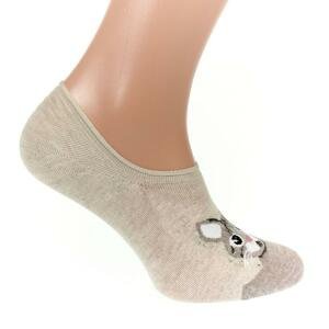 Dámske béžové ponožky ILAY