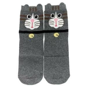 Dámske ponožky grey cat KITTY