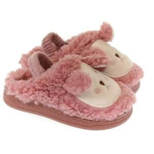 Detské ružové papuče BEE