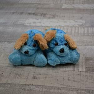 Detské modré papuče DOGY