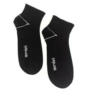 Čierne ponožky SPORTDARK