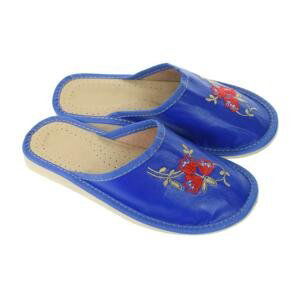 Dámske modré papuče BELA