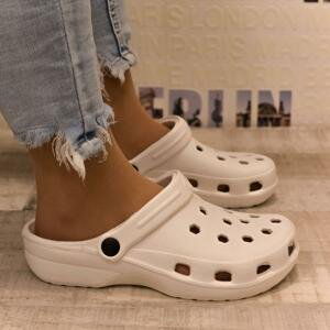 Biele crocsy UNISEX