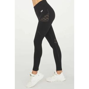 Čierne legíny s vysokým pásom Fitness Leggings GA