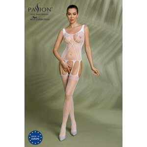 Biele bodystockings ECO BS007