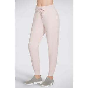 Svetloružové teplákové nohavice Skechluxe Restful Jogger Pant