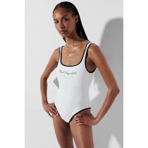 Smotanové celé plavky Hotel Karl Swimsuit