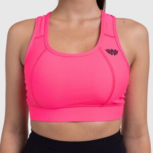 Dámska športová podprsenka - Iron Aesthetics, NEON PINK