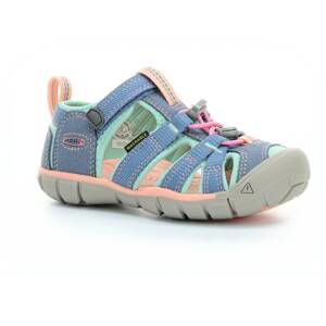 sandále Keen Seacamp II Flintstone Ocean wave K (CNX) 30 EUR