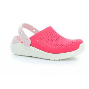 papuče Crocs Literide Clog Poppy/White 29 EUR