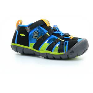 sandále Keen Seacamp II Black/brilliant blue K (CNX) 28 EUR