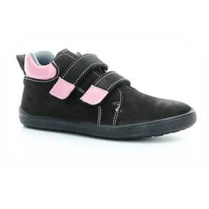 topánky EF Barefoot Bibi Black rose 26 EUR