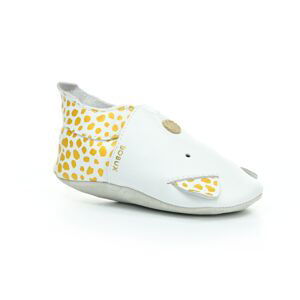 capáčky Bobux Dalmatin White (soft sole) 20 EUR