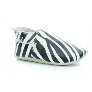 capáčky Bobux Zebra Print White (soft sole) 22 EUR