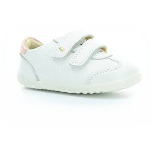 topánky Bobux Sprite Embossed White Seashell Step Up 22 EUR