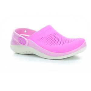 papuče Crocs Literide 360 K Clog Taffy pink/ballerina pink AD 37 EUR