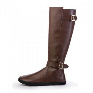 Shapen Glam Brown Leather barefoot čižmy 37 EUR