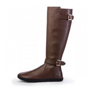 Shapen Glam Brown Leather barefoot čižmy 40 EUR