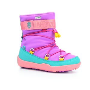 Affenzahn Snow Boot Vegan Purple Owl zimné barefoot topánky 22 EUR