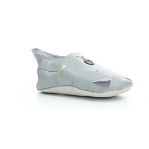 capáčky Bobux Woof Gull Grey (soft sole) 20 EUR