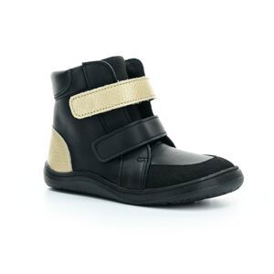 Baby Bare Shoes Baby Bare Febo Winter Black/Gold (s membránou/Asfaltico) zimní barefoot boty 23 EUR