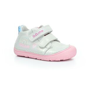 D.D.Step S073-41578A stříbrné celoroční barefoot boty 24 EUR