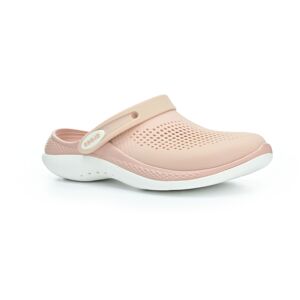 Crocs Literide Clog Pink clay/White AD pantofle 37 EUR