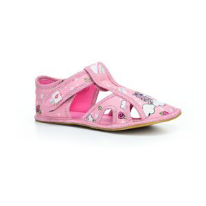 EF Barefoot papuče Ef Pink Unicorn otvorené 25 EUR