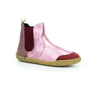 Groundies Charlie Pink Metallic barefoot boty 26 EUR