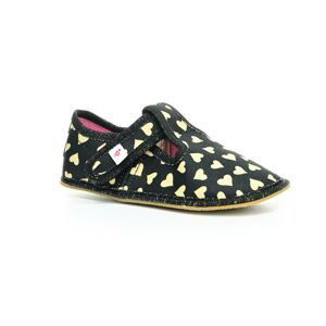 EF Barefoot Ef Gold Hearts barefoot bačkory 24 EUR