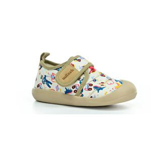 Milash Fun shoes canvas Robot biele barefoot topánky 24 EUR