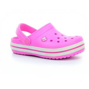 šľapky Crocs Crocband Clog K - Party Pink 33 EUR