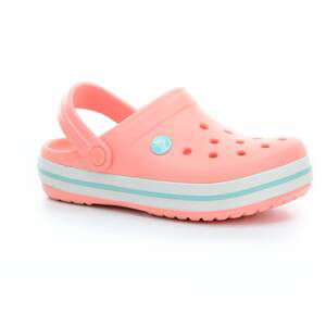 šľapky Crocs Crocband Clog K - Melón Ice Blue 29 EUR