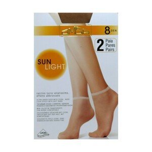 Omsa| Sun Light 8 den A`2 2-pack dámské ponožky
