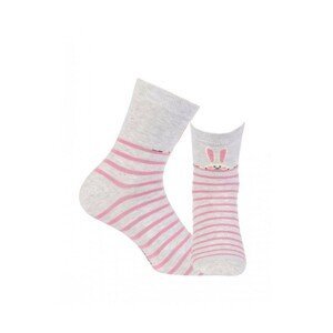 Wola W44.01P 11-15 lat Dívčí ponožky s vzorem