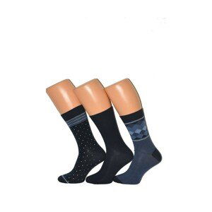 Cornette Premium A40 A'3 pánské vzorované ponožky