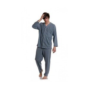 Gucio 854 4XL-5XL rozepínané pánské pyžamo